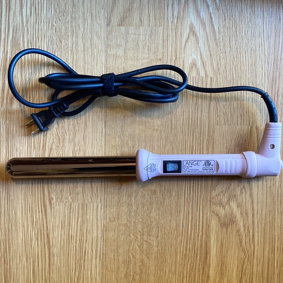 L’ANGE ONDULE 25mm Titanium Blush Rose Curling Wand - Picture 5 of 6